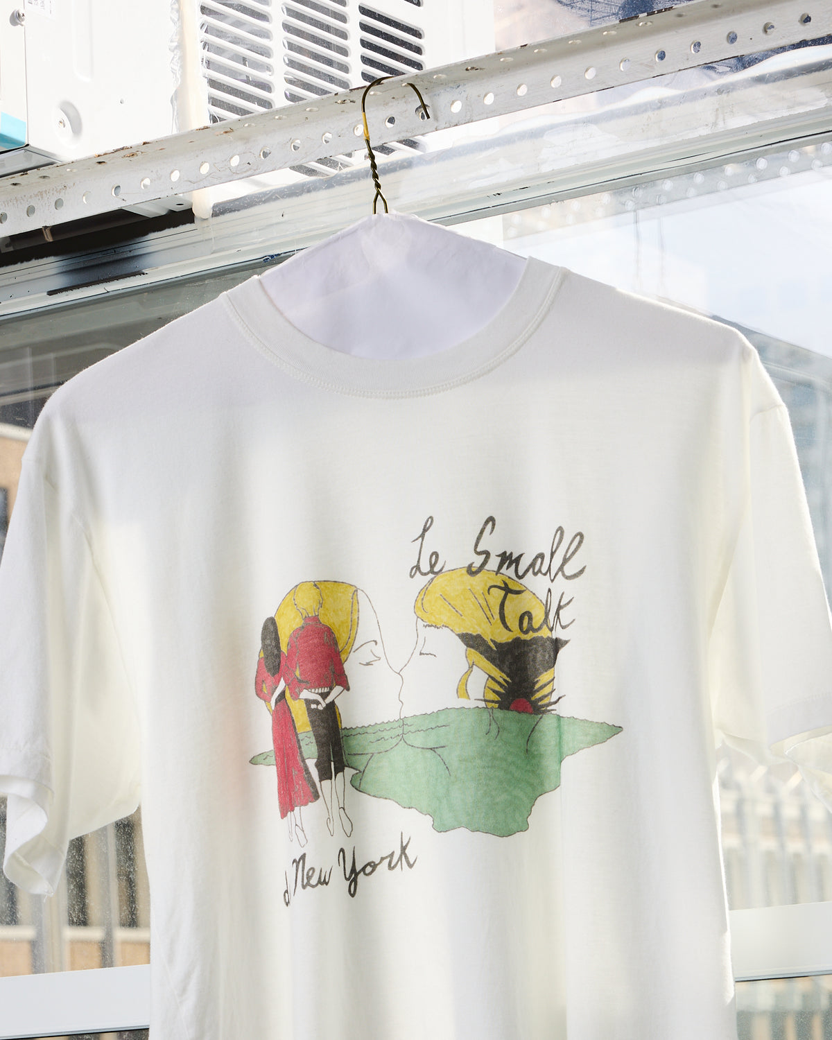 S/S T-shirt: Le Small Talk (Hand Illustrated Exclusive)