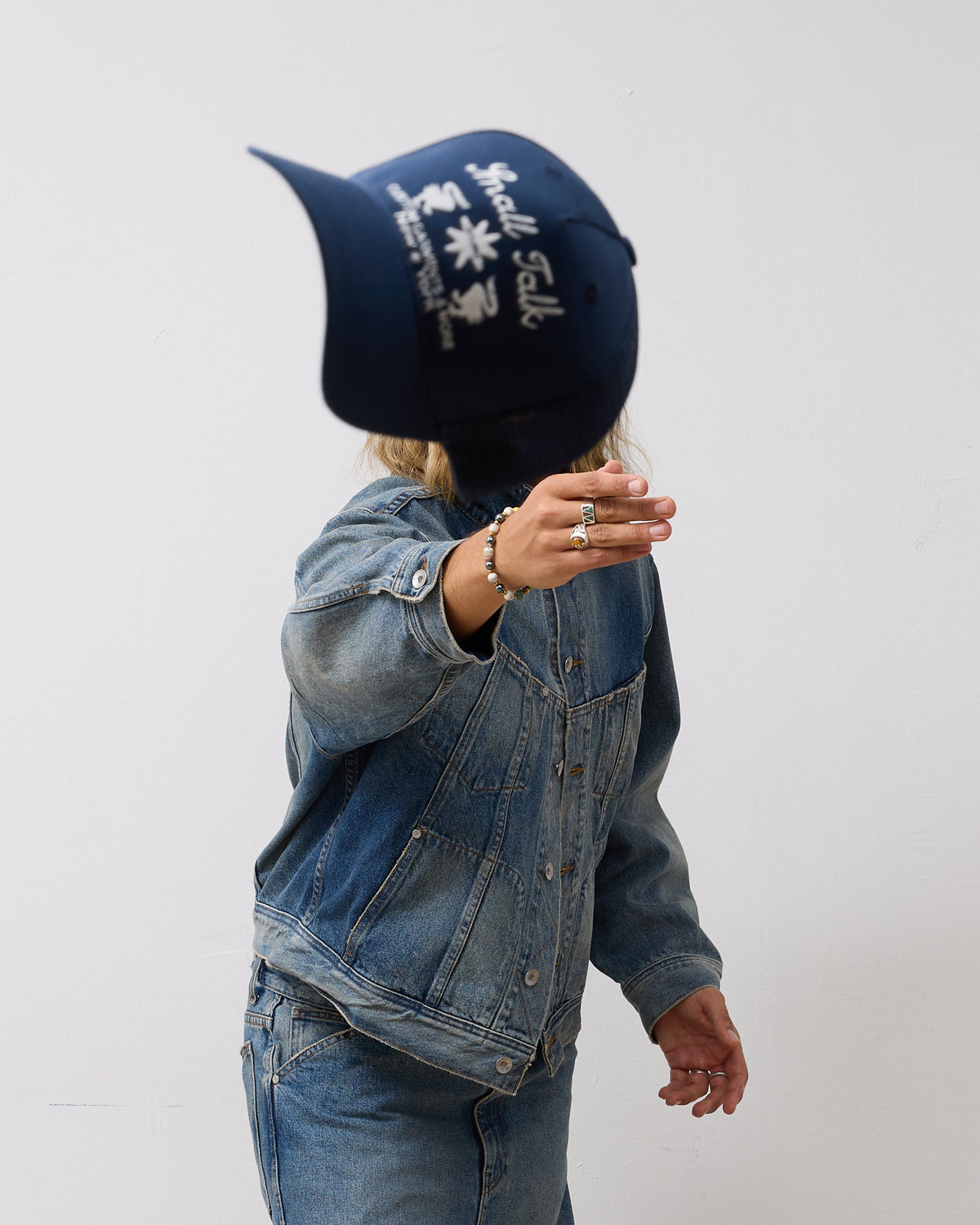 Trucker Hat: Customs & More, Navy Mesh Back