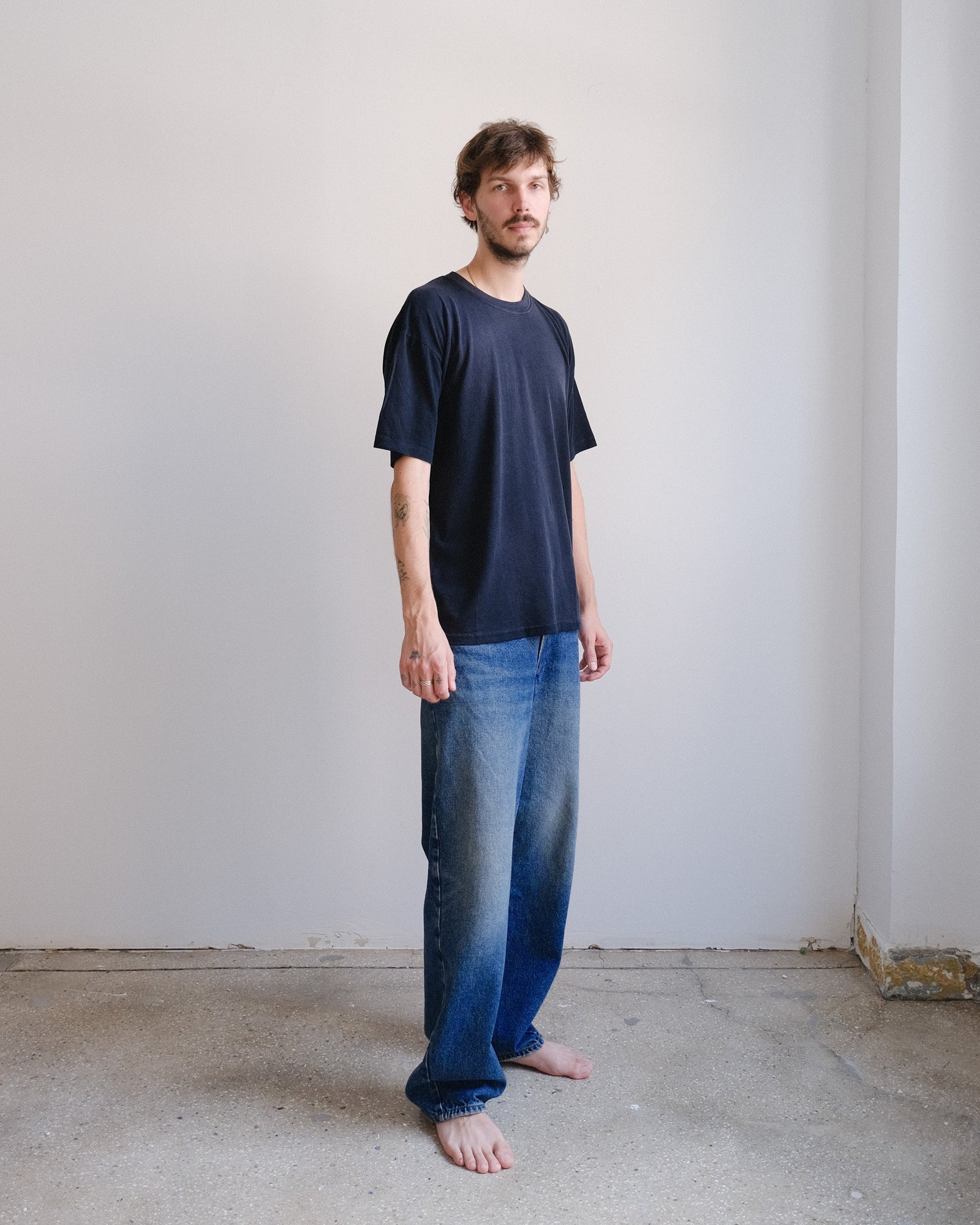 ST&Co Sun Faded S/S Tee: Washed Black