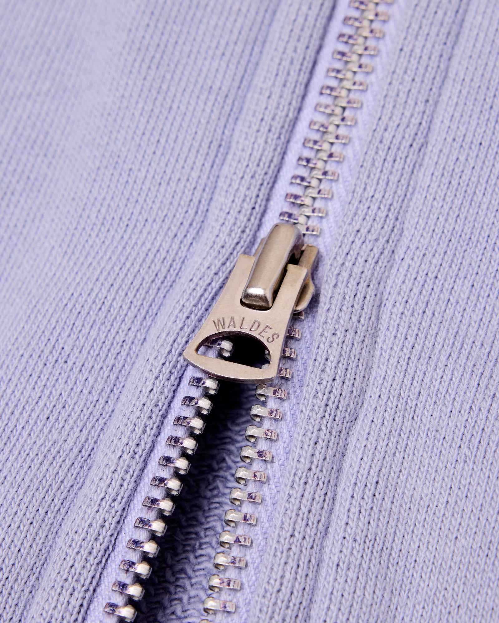 Hand-Embroidered Track Jacket: Heron Blue